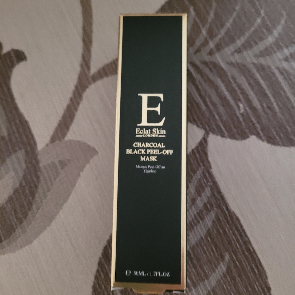 E Eclat Skin - London Charcoal Black Peel-off Mask _ Still sealed. Never opened.